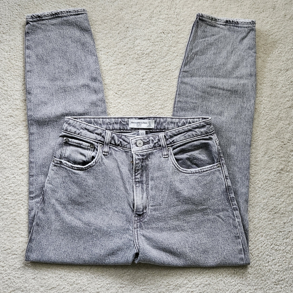 Gray Denim Jeans